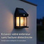 Lampe solaire extérieure avec détecteur de mouvement