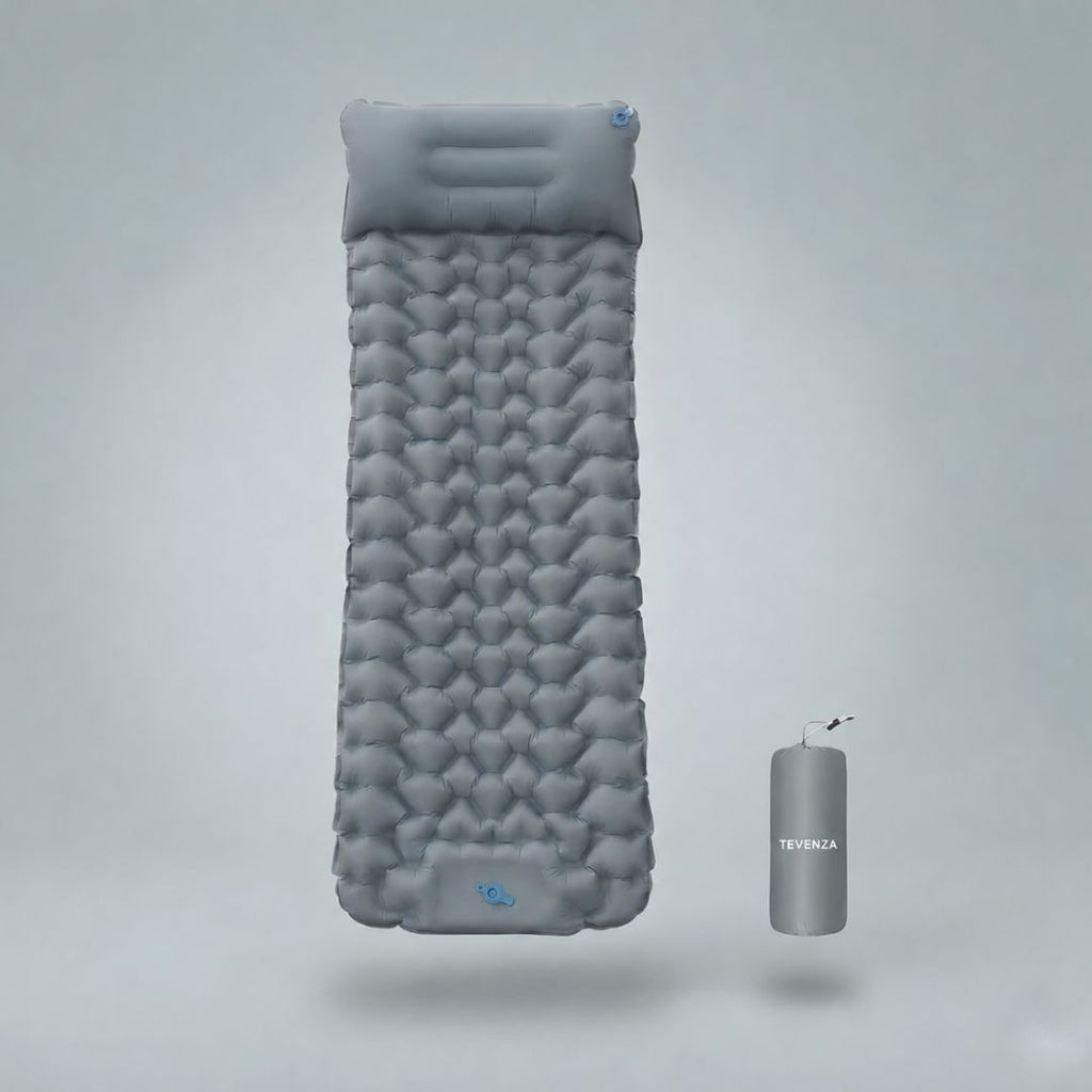 Matelas gonflable avec pompe intégrée – Prêt en 30 secondes