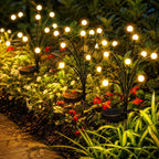 Lampes solaires effet luciole