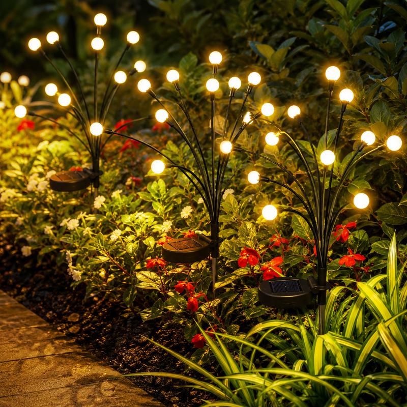 Lampes solaires effet luciole