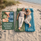 Matelas gonflable avec pompe intégrée – Prêt en 30 secondes