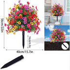 Fleurs décoratives sans entretien