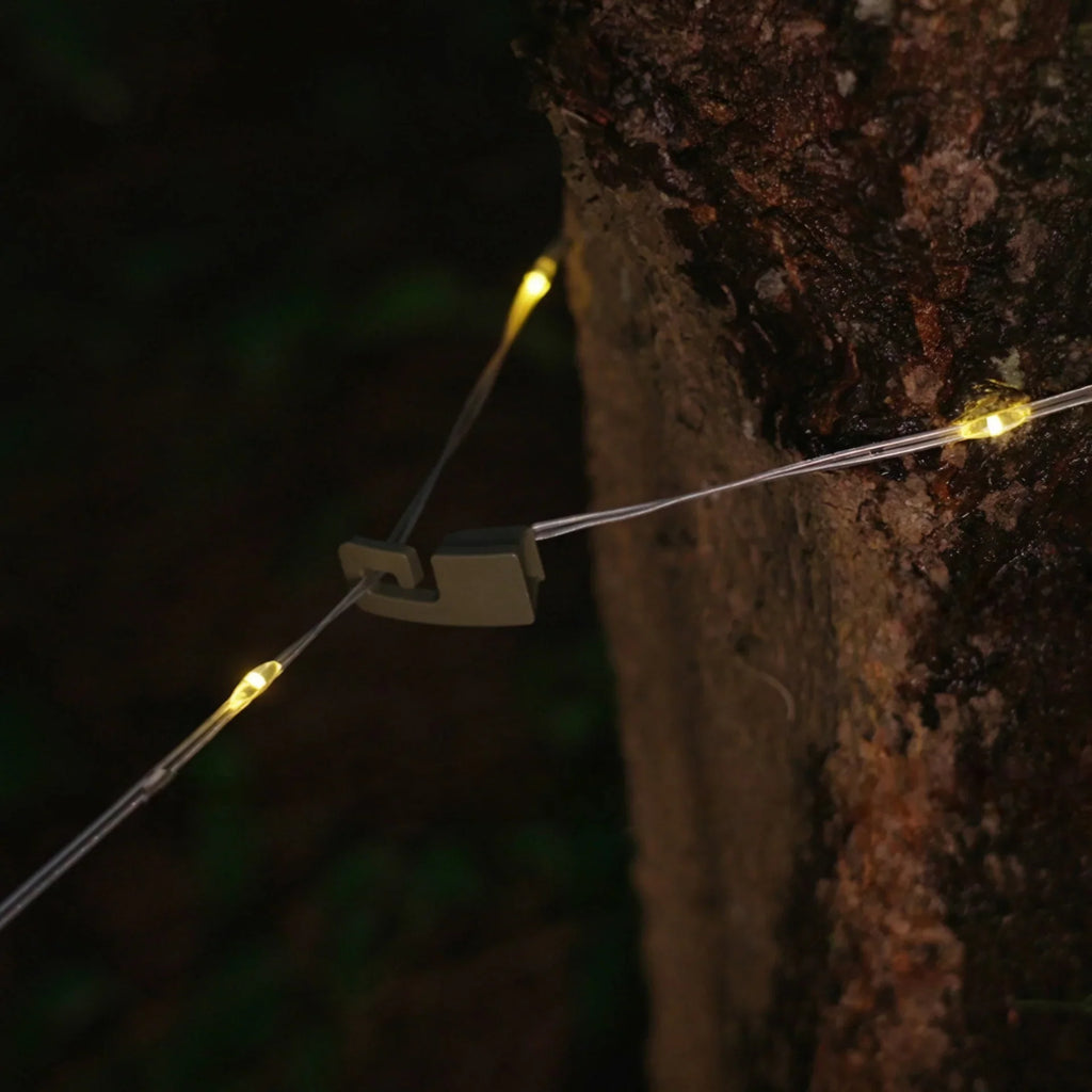 Guirlande solaire LED d’extérieur