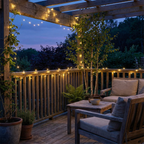 Guirlande solaire LED d’extérieur