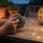 Guirlande solaire LED d’extérieur