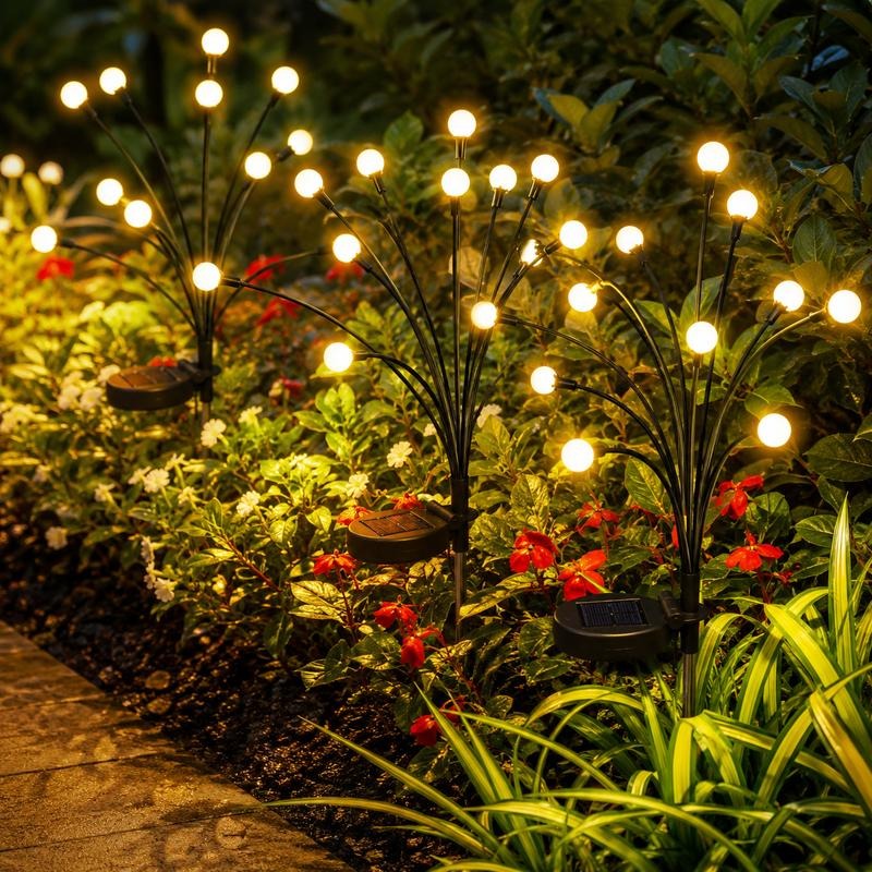 Lampes solaires effet luciole